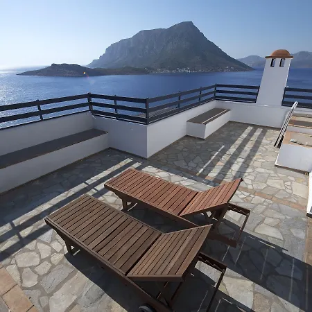 Blue Dawn Kalymnos Апарт-отель Миртеа