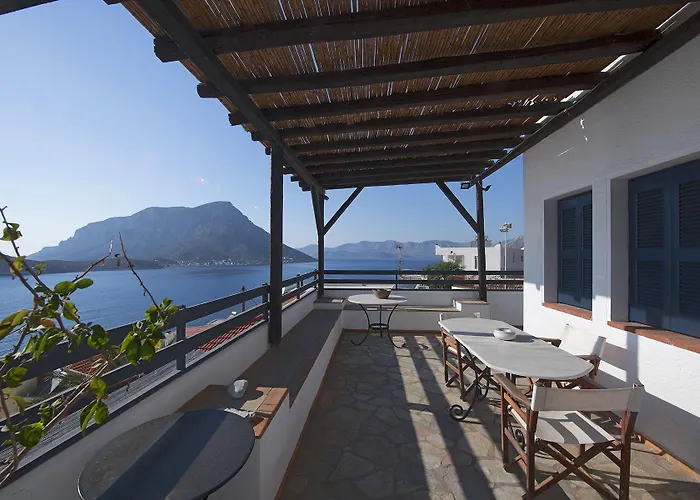 شقة فندقية Blue Dawn Kalymnos 4*